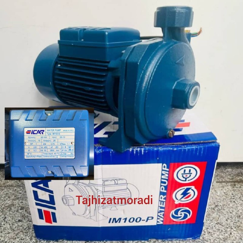 پمپ یک اسب بشقابی ایکار 