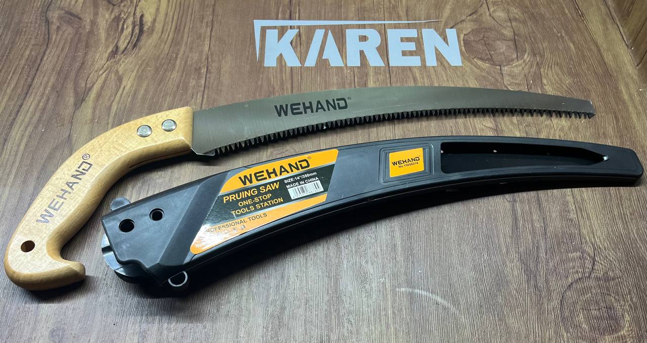 اره سامورایی دسته چوبیWEHAND