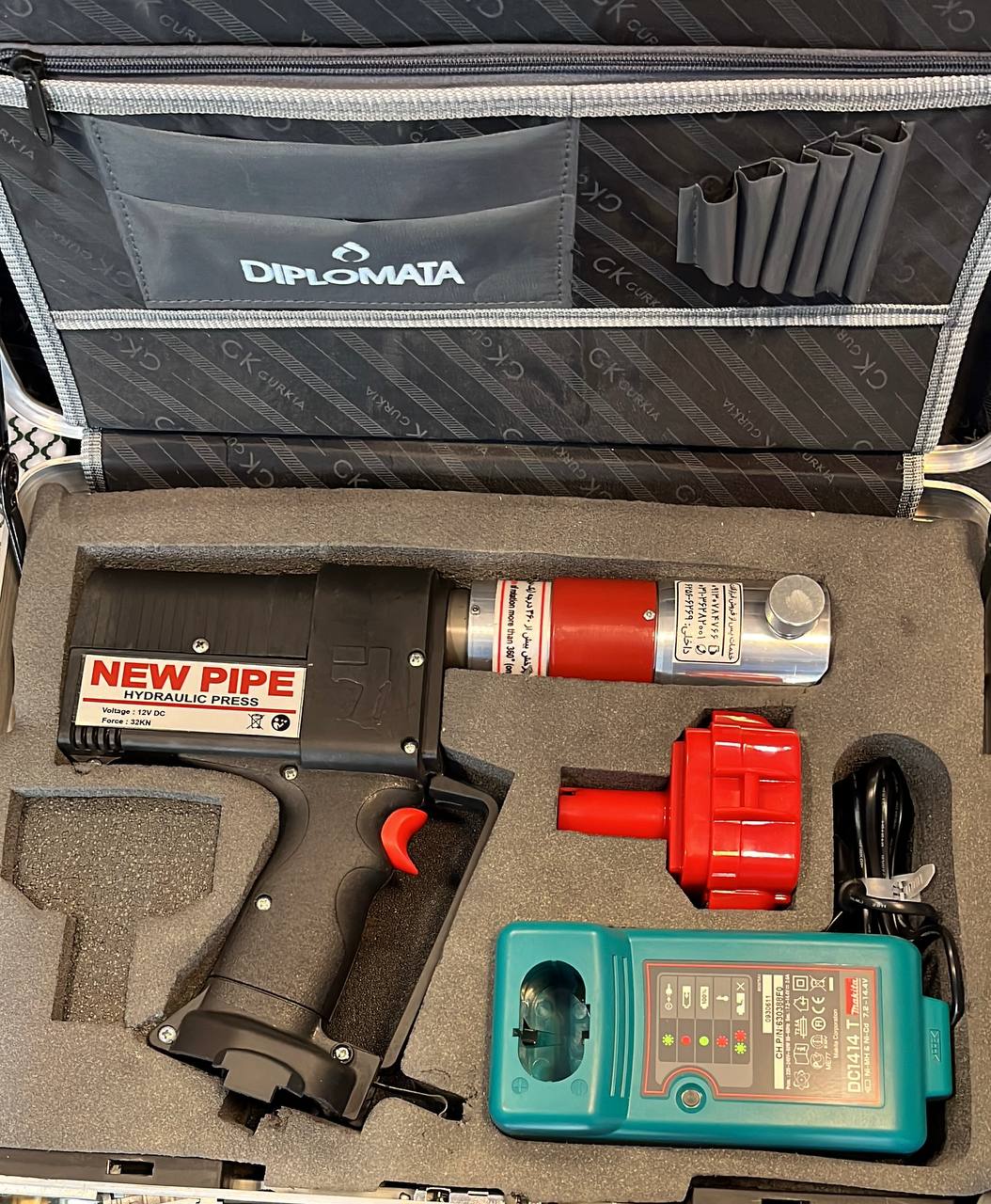  پخش پرس لوله شارژی پنج لایه نیوپایپ