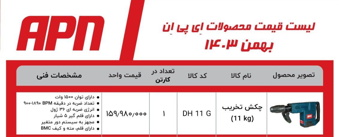 لیست جدید apn
