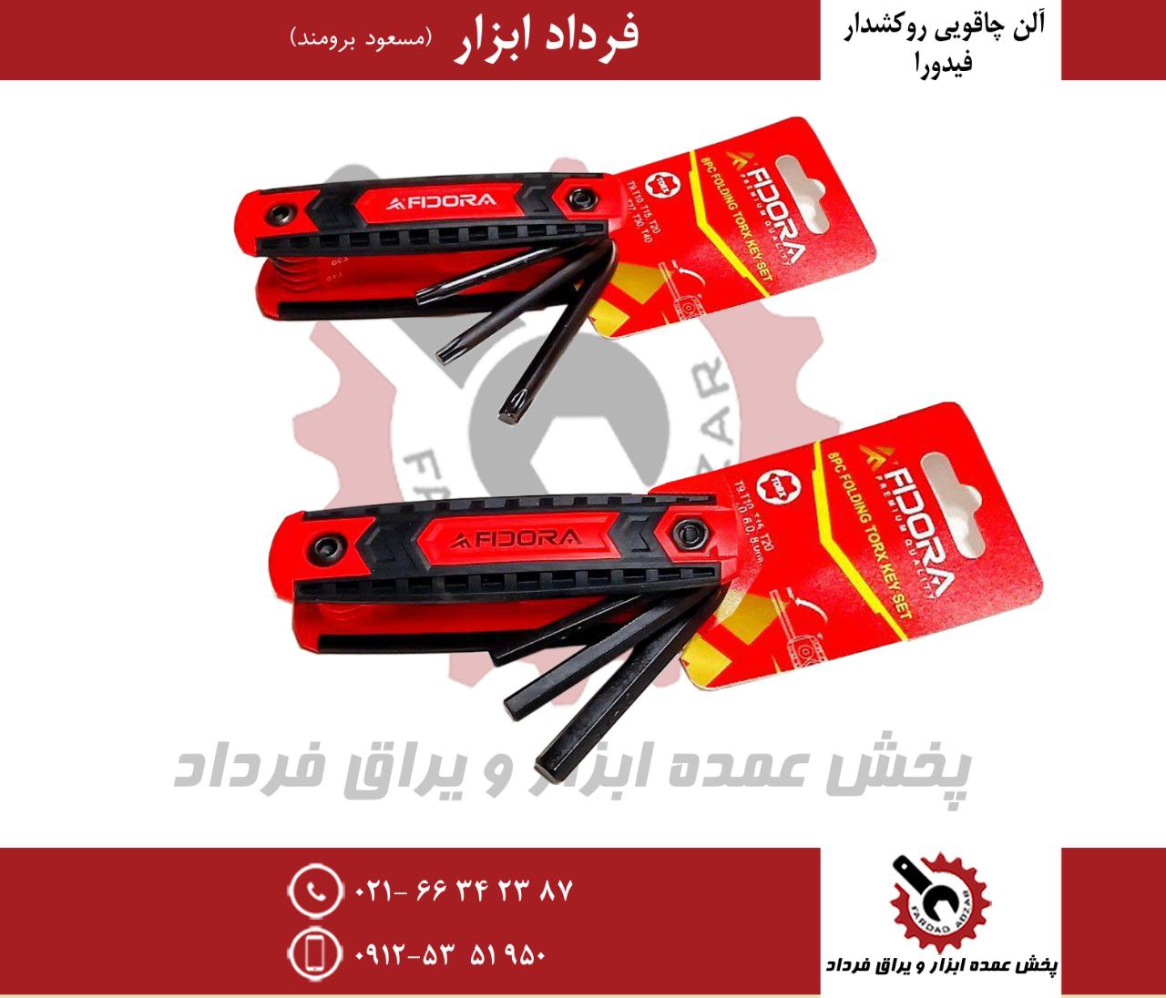 آلن چاقویی شش گوش و ستاره فیدورا