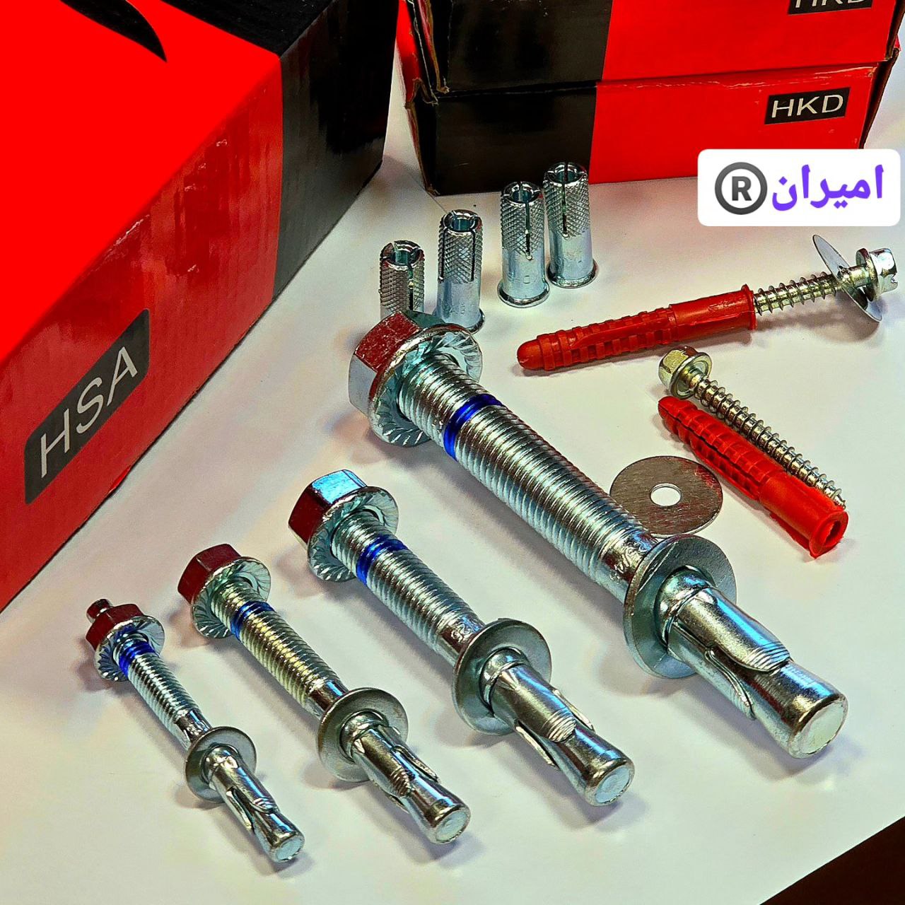 رولبولت غلافی انکرHSA_HKDسرمته