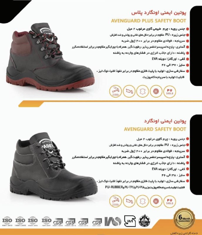 پوتین ایمنی اونگارد 
