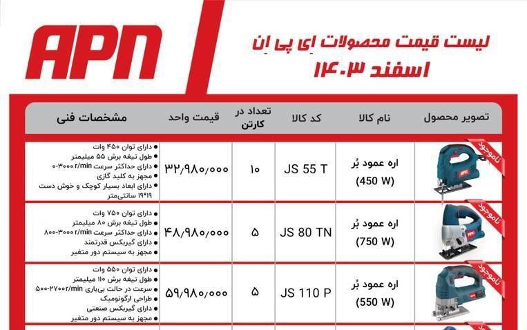 لیست جدید apn