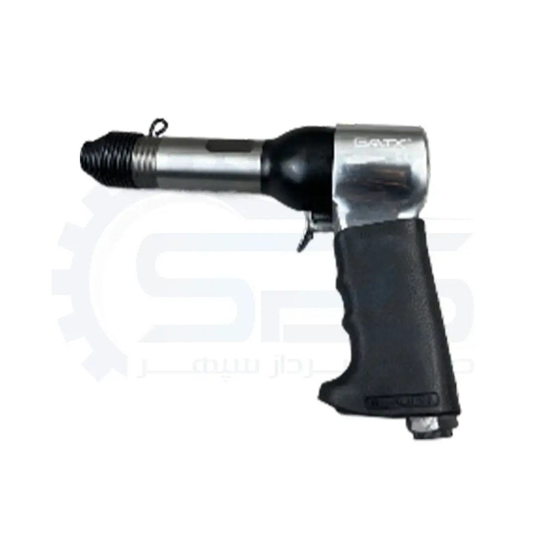  چکش پرچ بادی مدل GP-0217 – ایده‌آل برای پرچ‌کاری دقیق و سریع! 