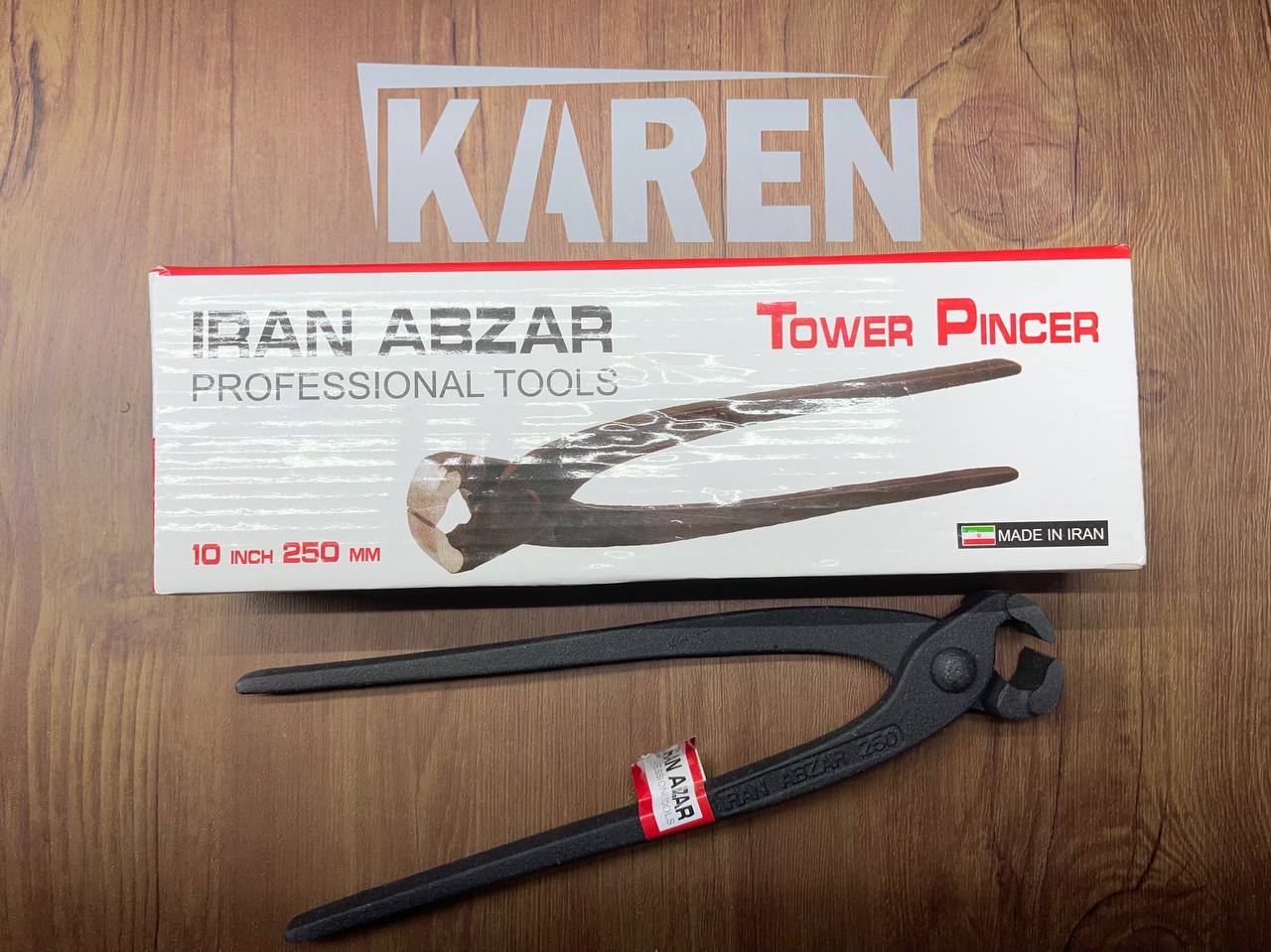 گاز آرماتور 10 اینچ ایران ابزار 