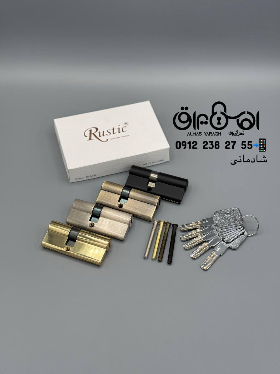 ⭐️سیلندر ۷ تمام برنج جعبه کادویی روستیک⭐️