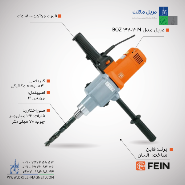 دریل 32 فاین مدل BOZ 32-4 M