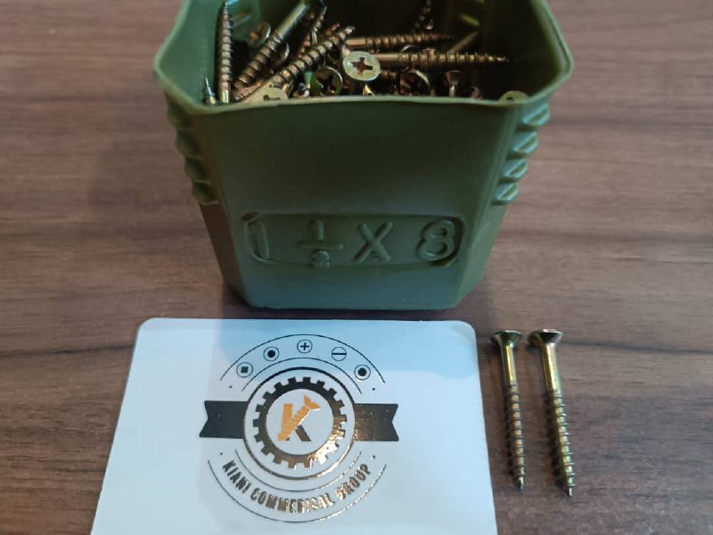 پیچ چوب طلایی چهارسو و دوسو ،سبک و سنگین