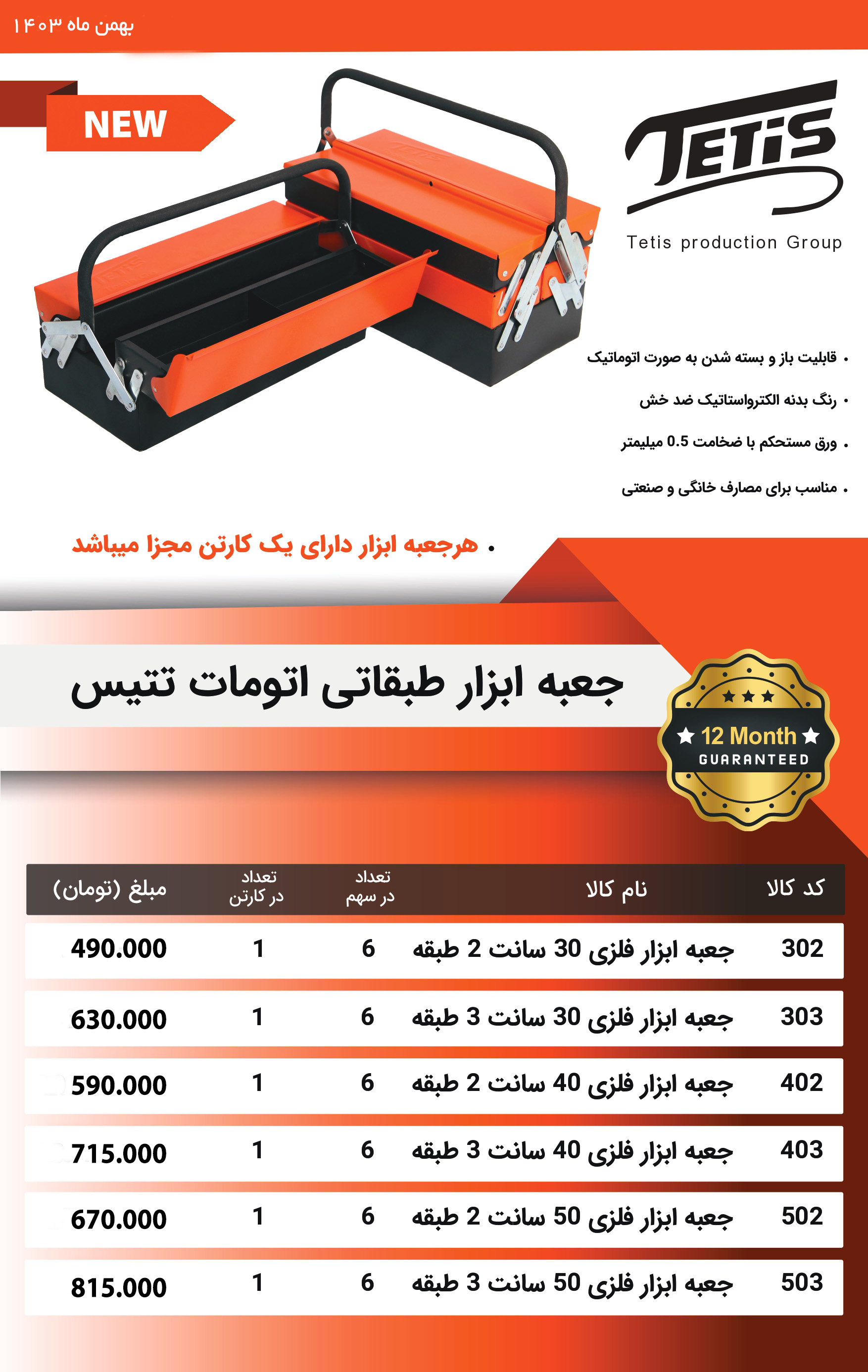 جعبه ابزار اتومات تتیس