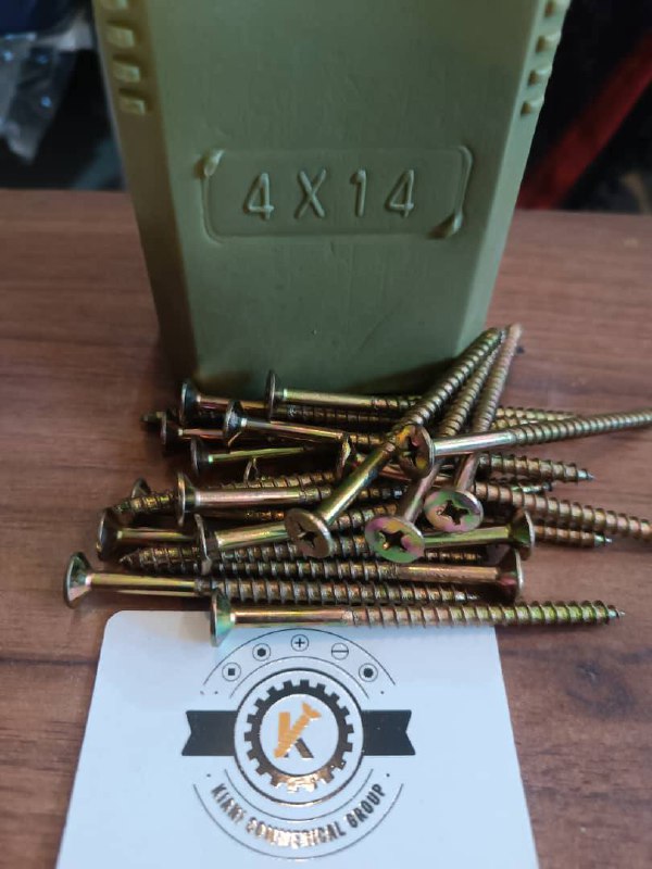 پیچ چوب طلایی چهارسو و دوسو ،سبک و سنگین