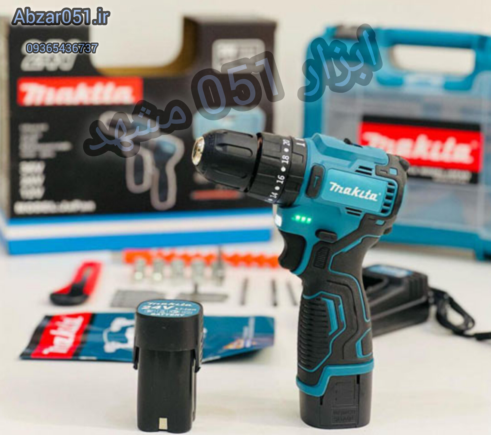 دریل شارژی رونیکس مشهد / دریل شارژی مشهد