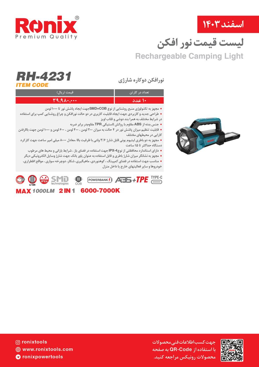 لیست قیمت اسفند 1403