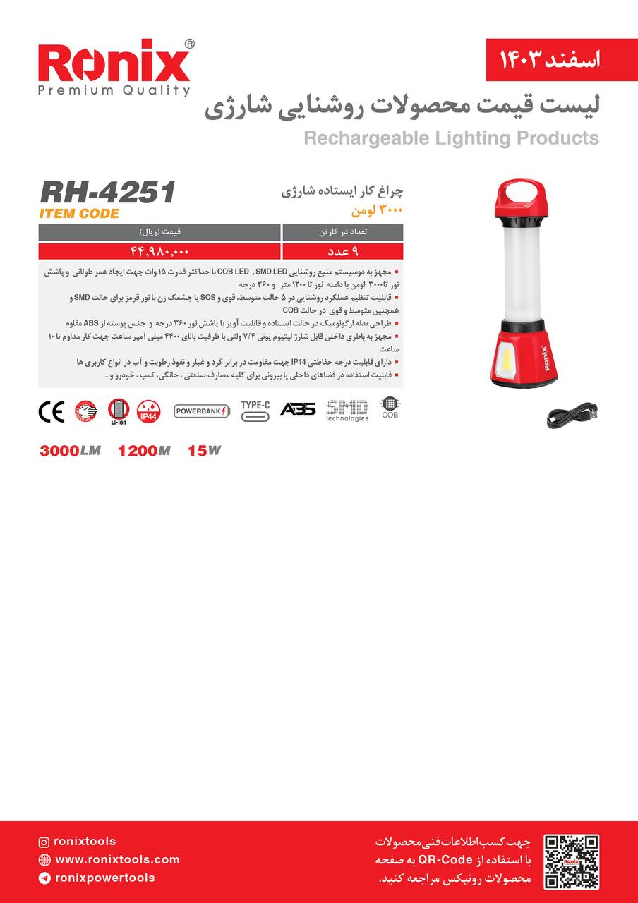 لیست قیمت اسفند 1403