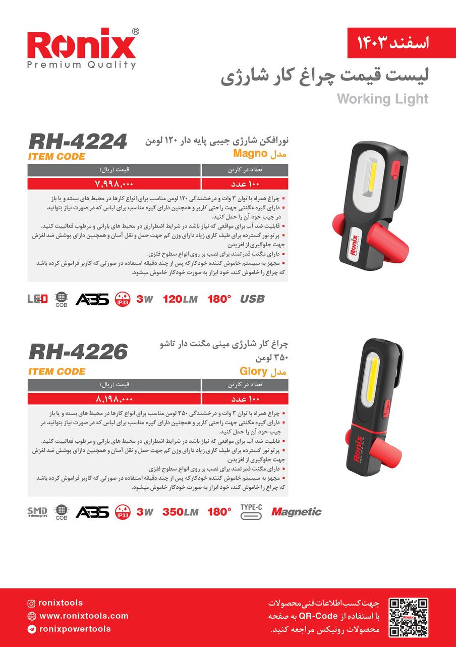 لیست قیمت اسفند 1403