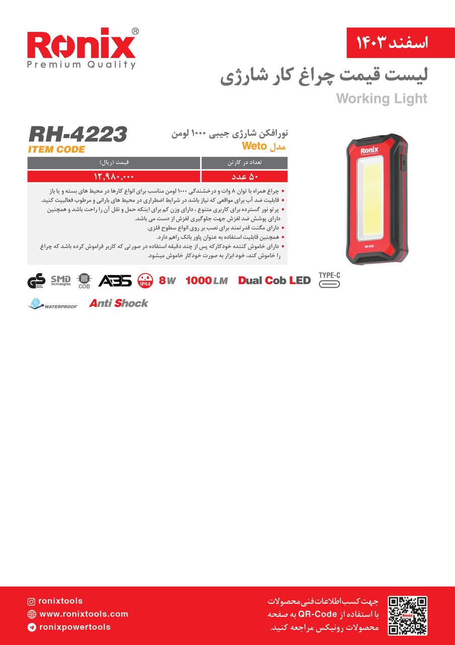 لیست قیمت اسفند 1403