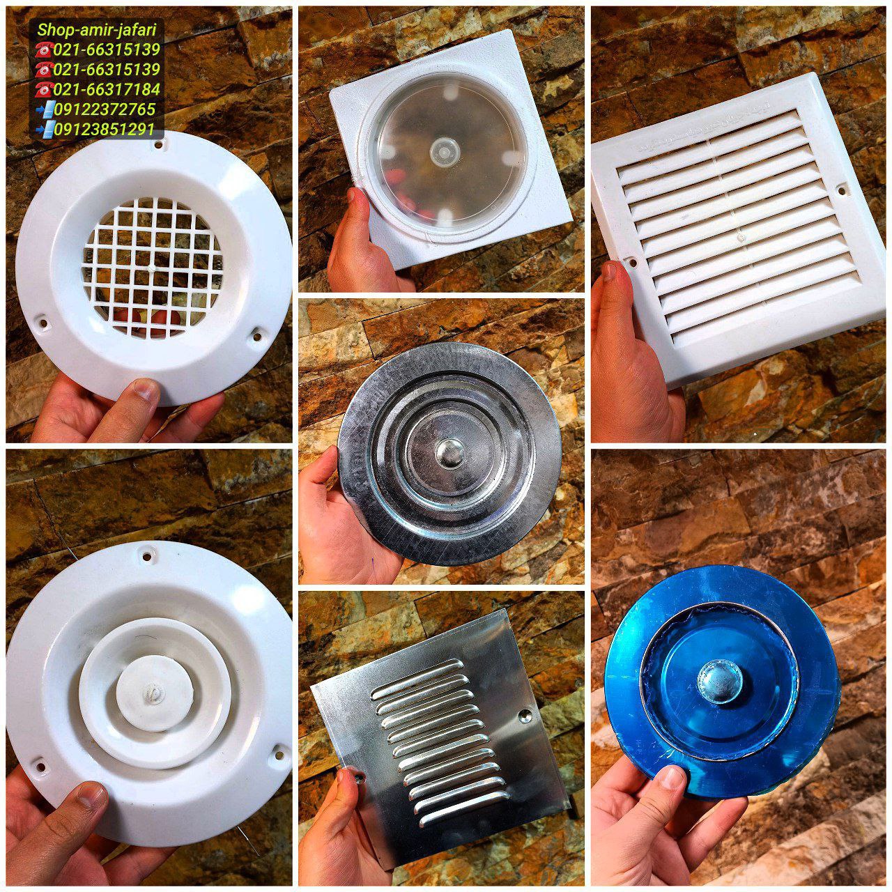 پخش انواع دریچه نما و بخاری