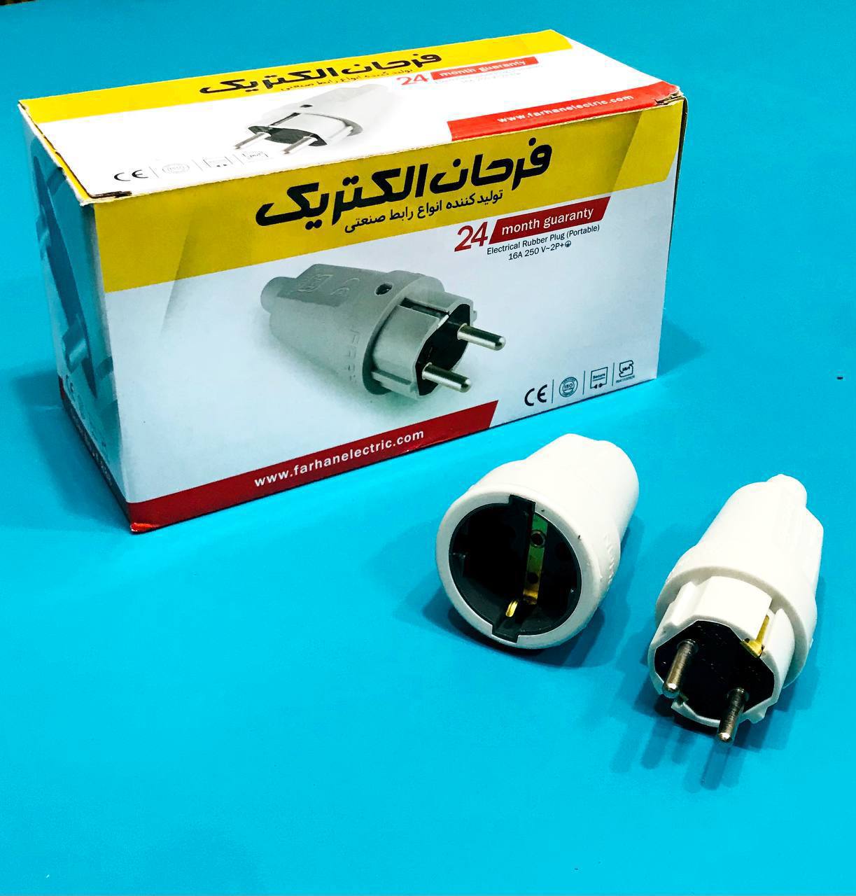 دوشاخه و مادگی صنعتی فرحان
