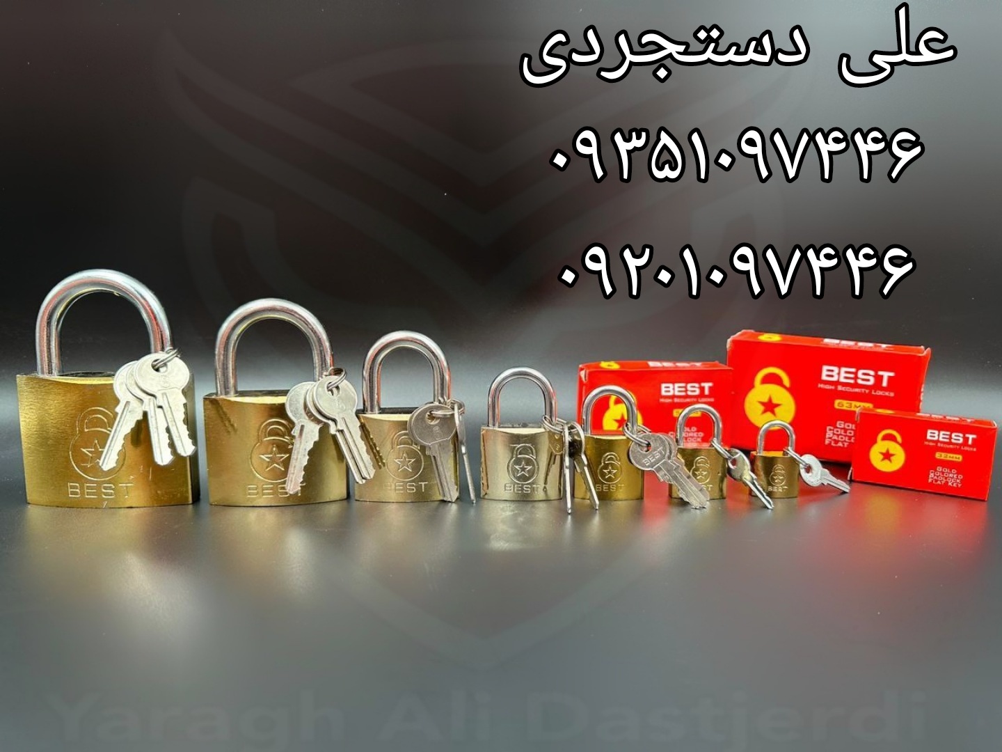 قفل آویز ۲۰ ۲۵ ۳۲ ۳۸ ۵۰ ۶۳ ۷۵ کلید ساده بست BEST ارسال بار به تمام نقاط کشور 09351097446 09201097446