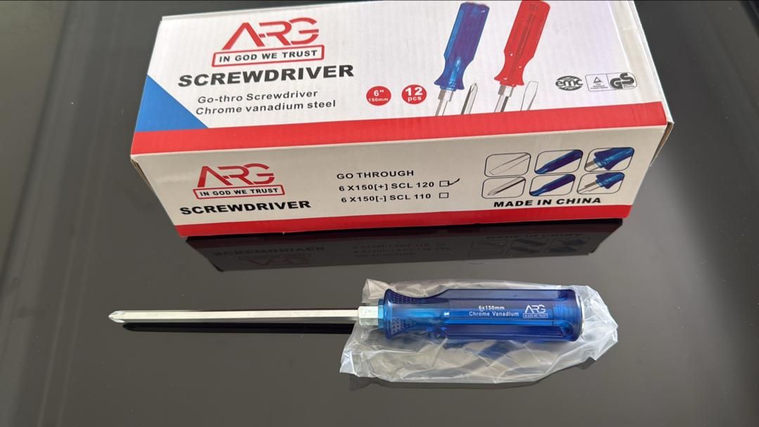  پیچ گوشتی ضربه خور 150* 6 اعلاء ARG