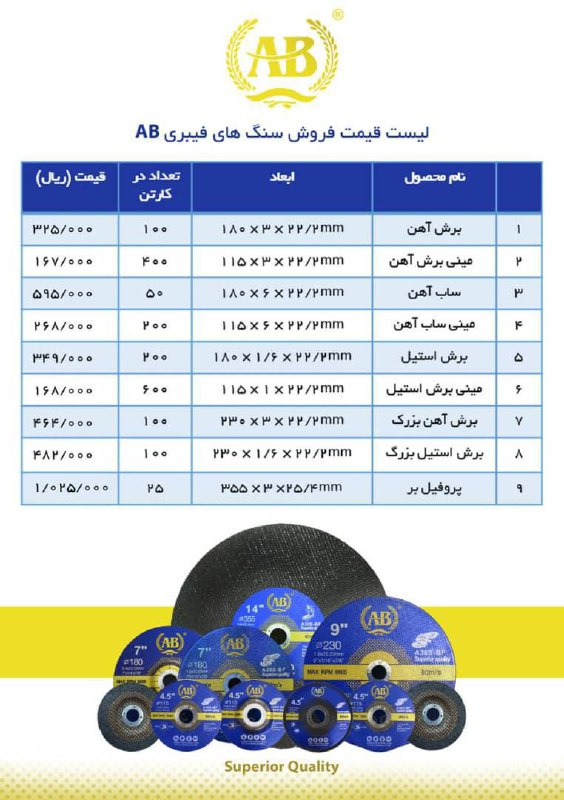 پخش و فروش صفحه سنگ هایAB