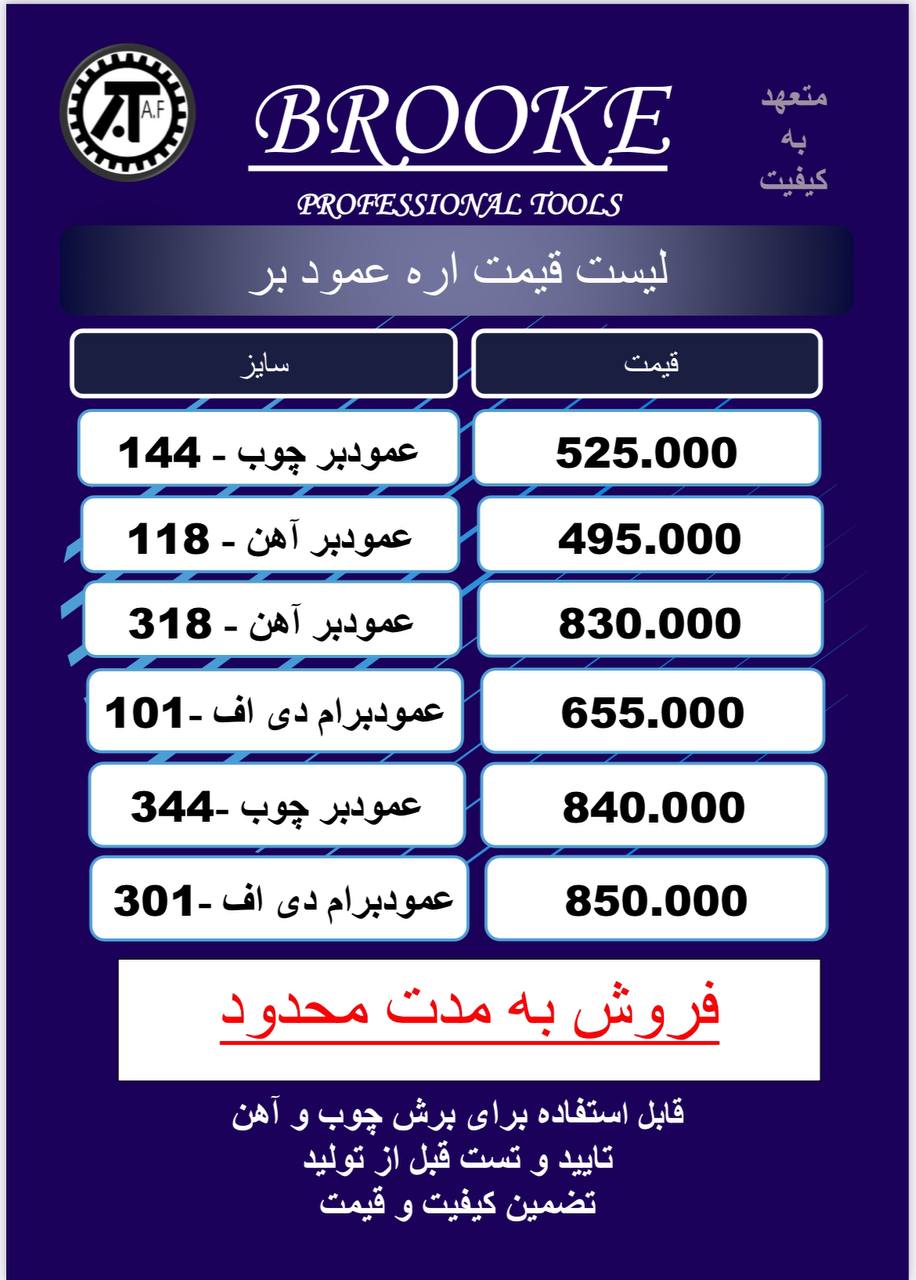 تیغ اره عمود بر 