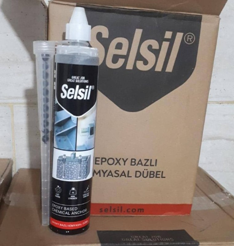 چسب کاشت میلگرد سلسیل Selsil