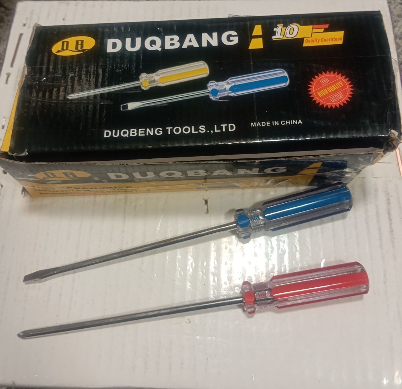 پیچ‌گوشتی شیشه ای 150*6