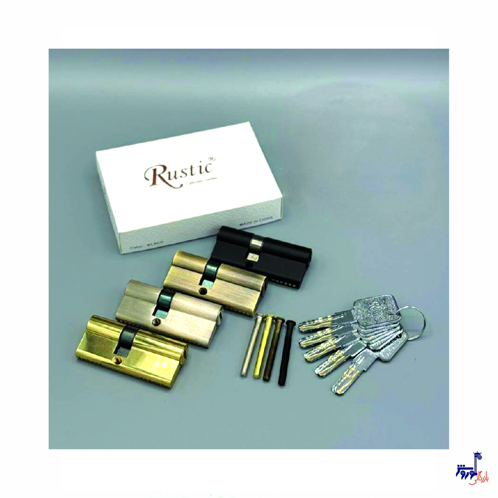 سیلندر تمام برنج رستیک