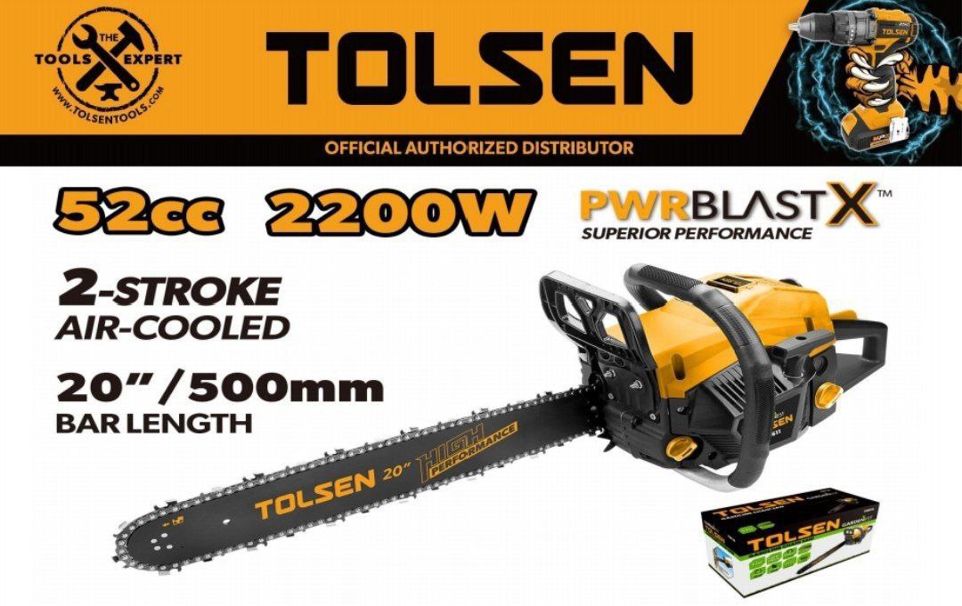 اره درخت بر بنزینی 50 سانتیمتری تولسن