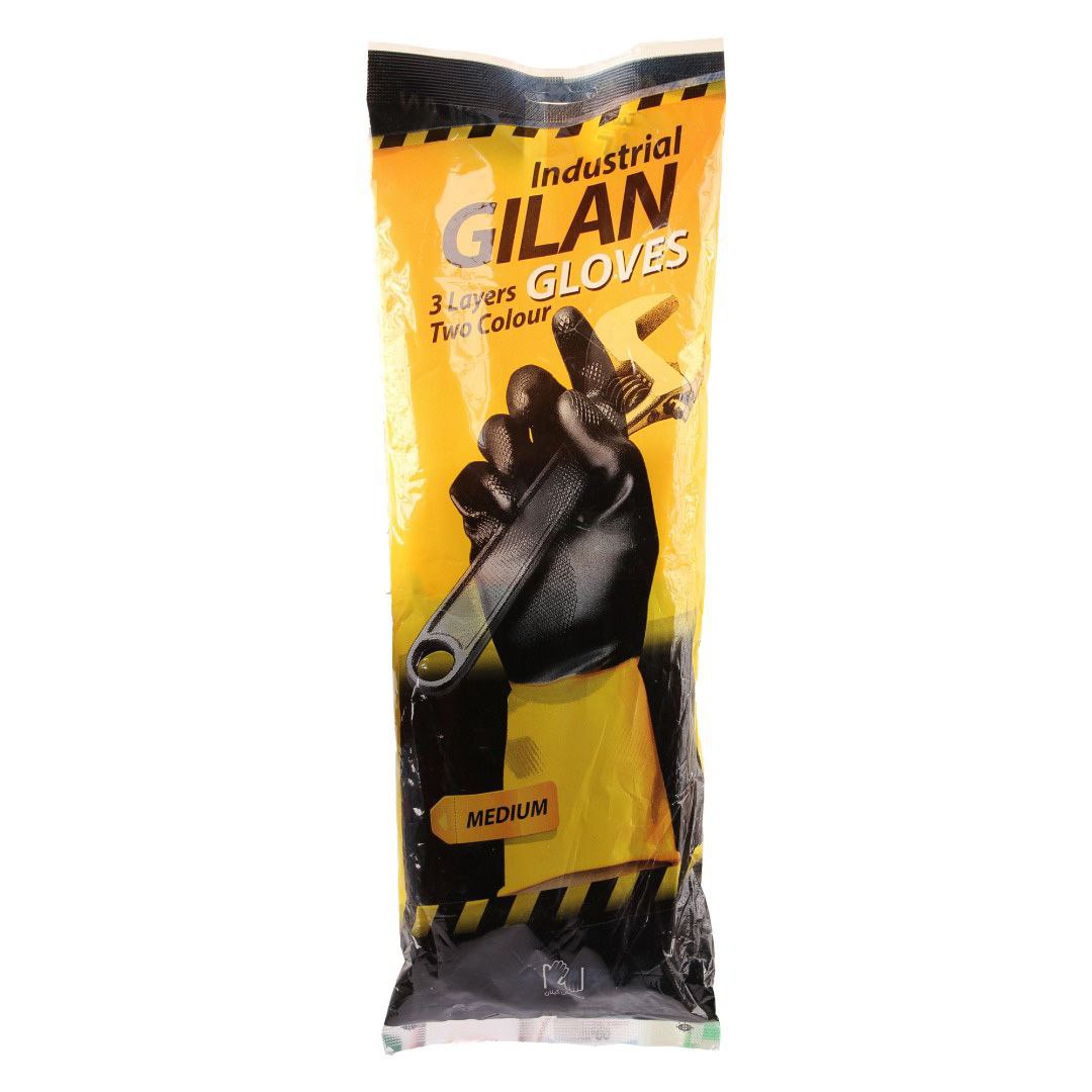 دستکش صنعتی 2 رنگ گیلان