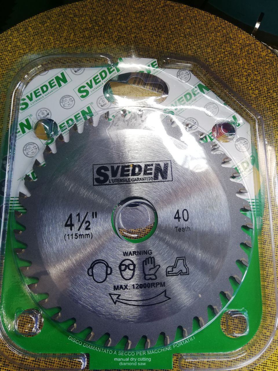  تیغ چوب 115 اعلاء SVEDEN