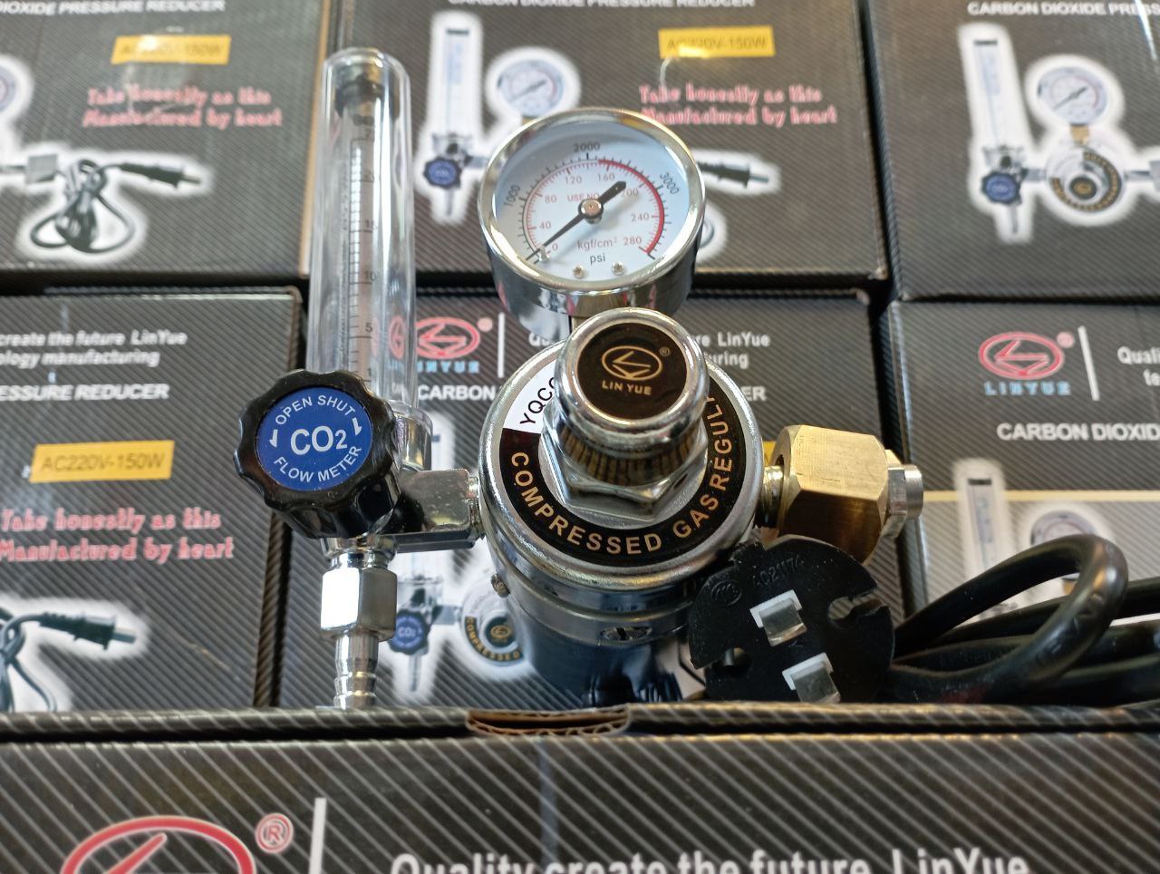 مانومتر co2 گرمکن دار
