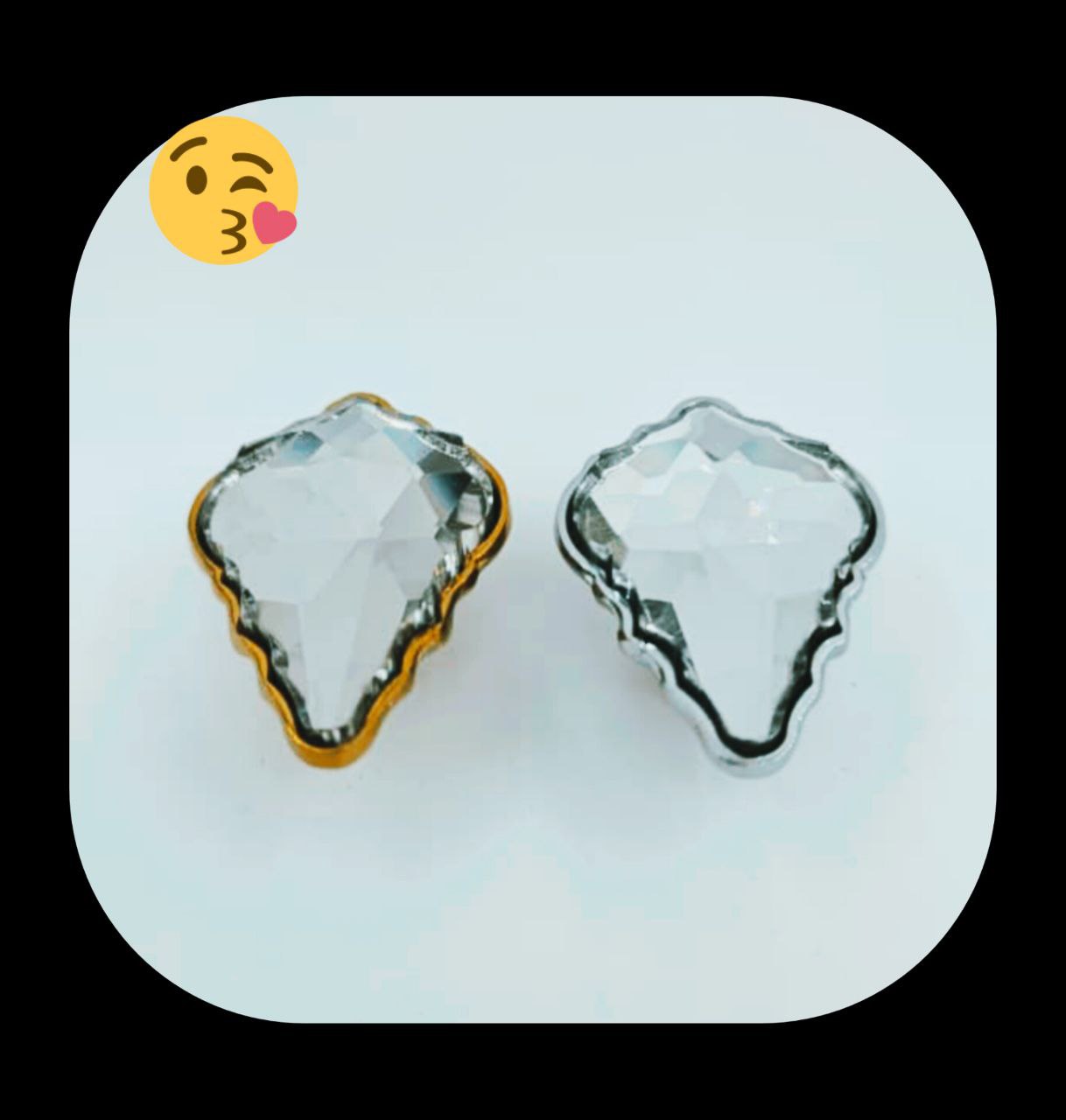 دستگیره کریستالی اشکی کوچک 