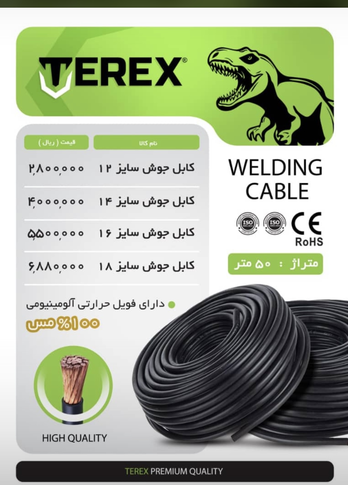 کابل جوش