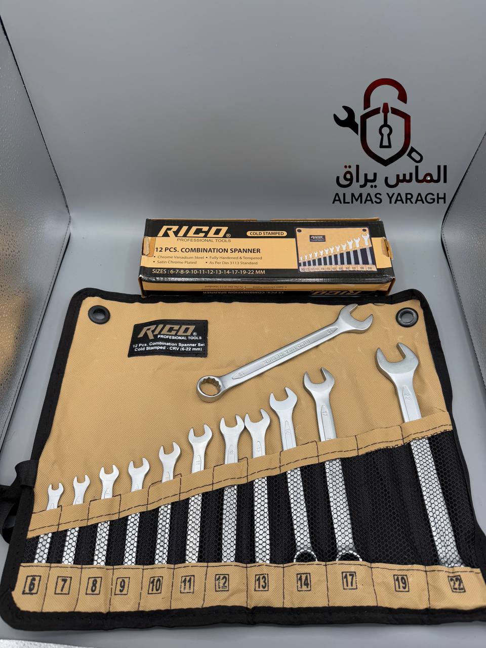 ⭐ آچار کیفی 12عددی یکسر رینگ RICO⭐ جنس اعلا USA خورده کارتن:۳۰عدد قیمت???? تعهد ما: موجودی دائمی اجن