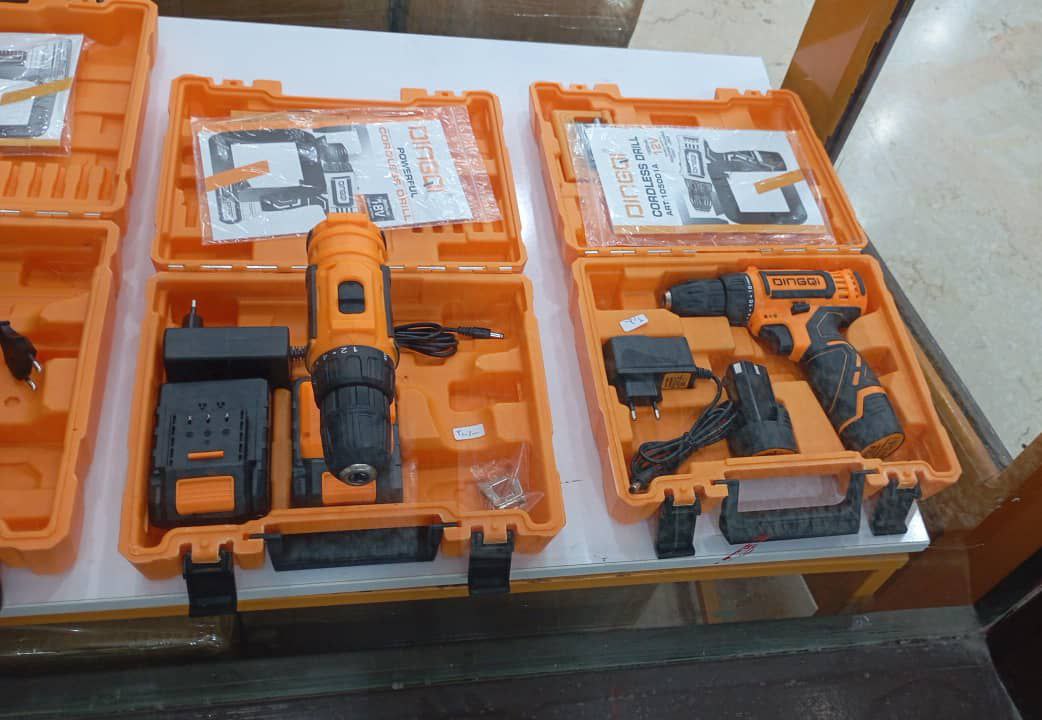  دریل شارژی 12 ولت دینگی مدل 105001A