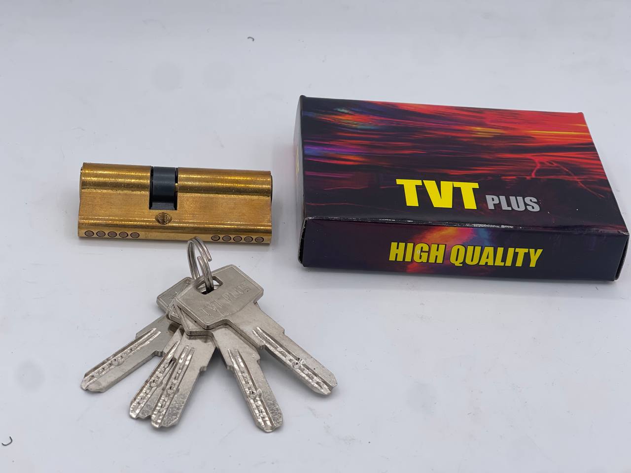 سیلندر ۷فول برنجی کلید آهنی TVT plus