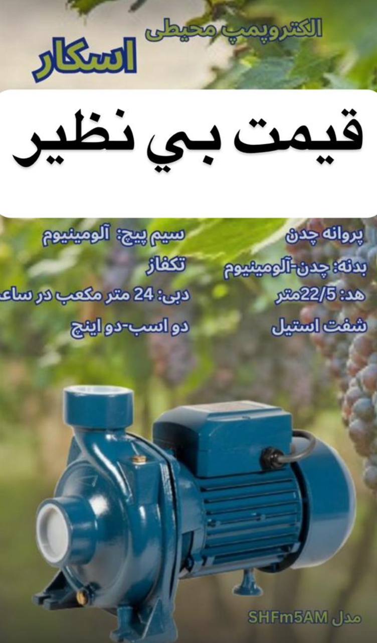 الکتروپمپ محیطی اسکار 