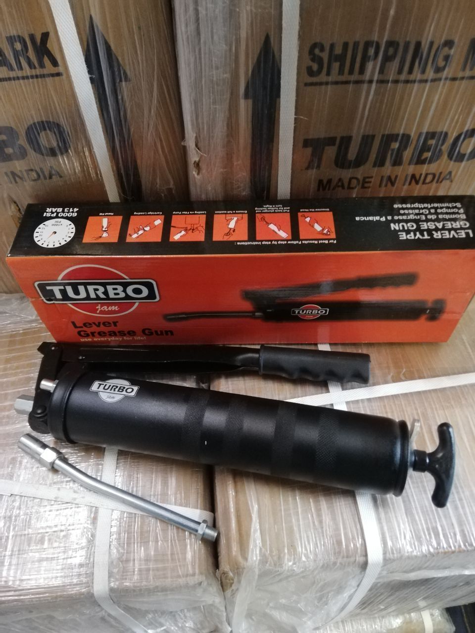  گریس پمپ دستی TURBO
