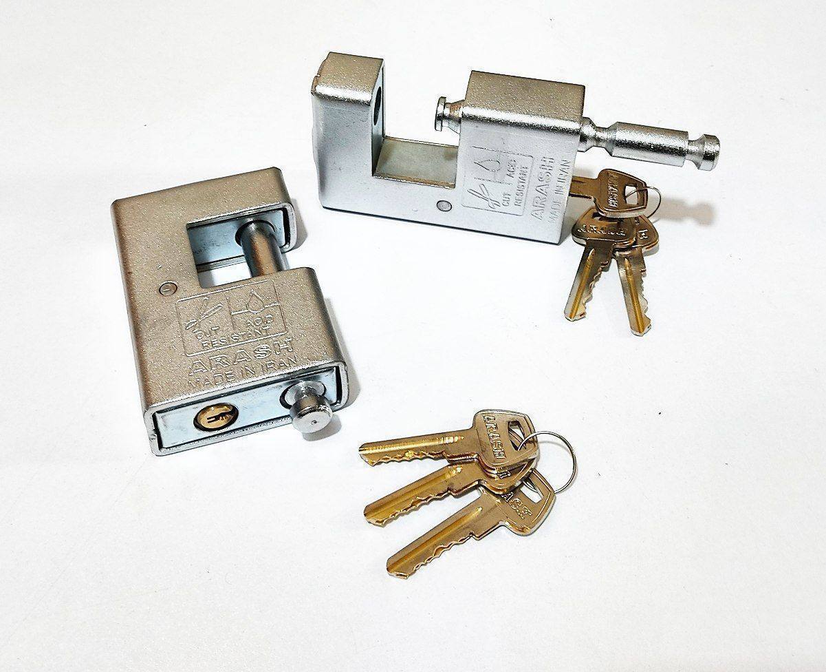 قفل کتابی روکشدار ۹۴ دوشیار 