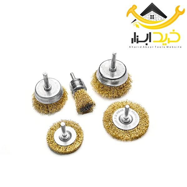 فرچه سر دریلی ۵ عددی الیکس