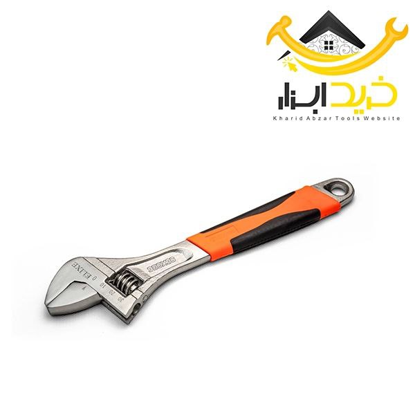 آچار فرانسه روکش‌دار الیکس