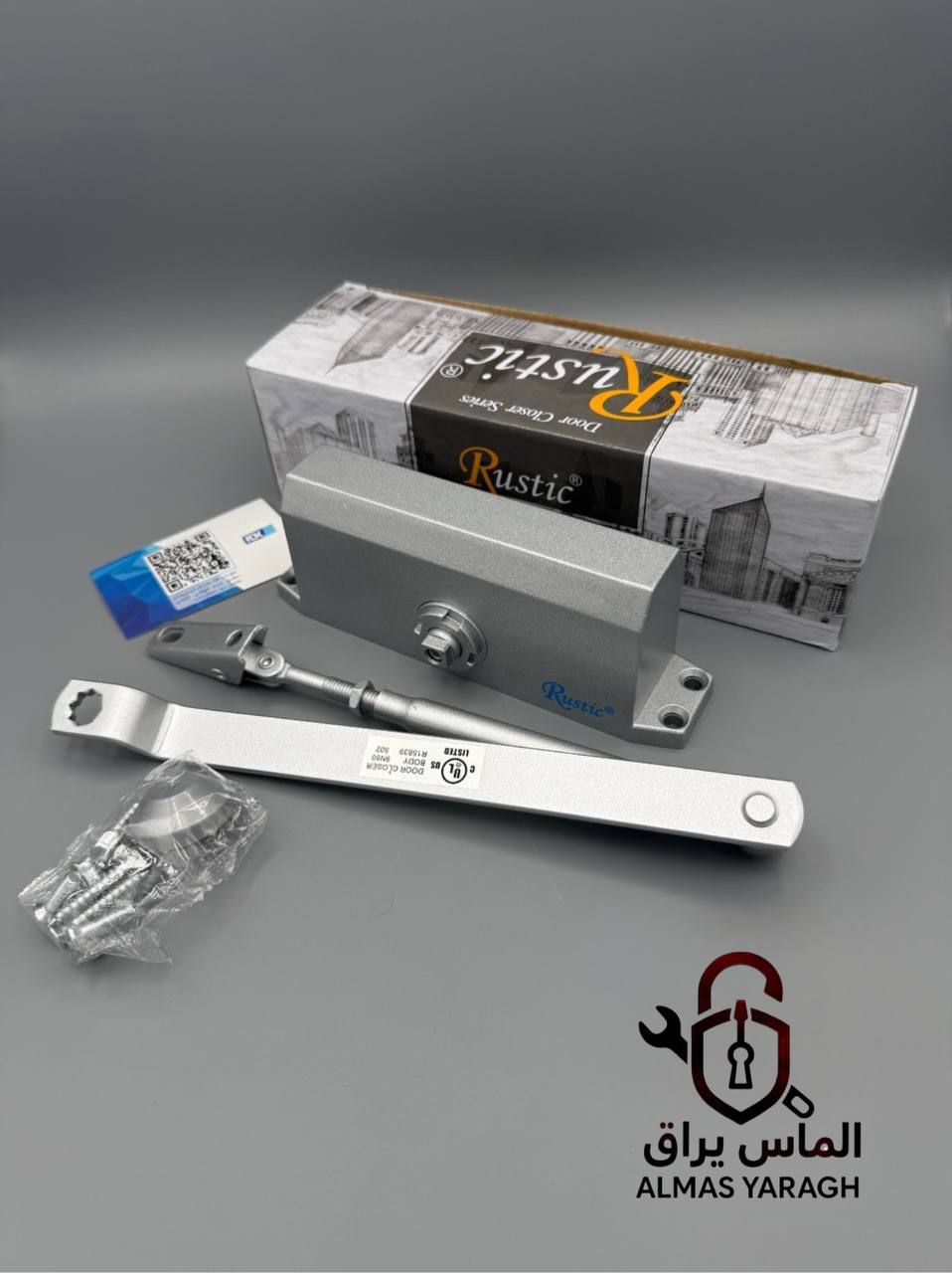  ⭐️ فنر آرامبند درب روستیکRustic ⭐️ سایز۲/۳/۵ ⭐️ بدنه تماما آلمینیوم⭐️ دوسال ضمانت تعویض⭐️ 500هزار ب