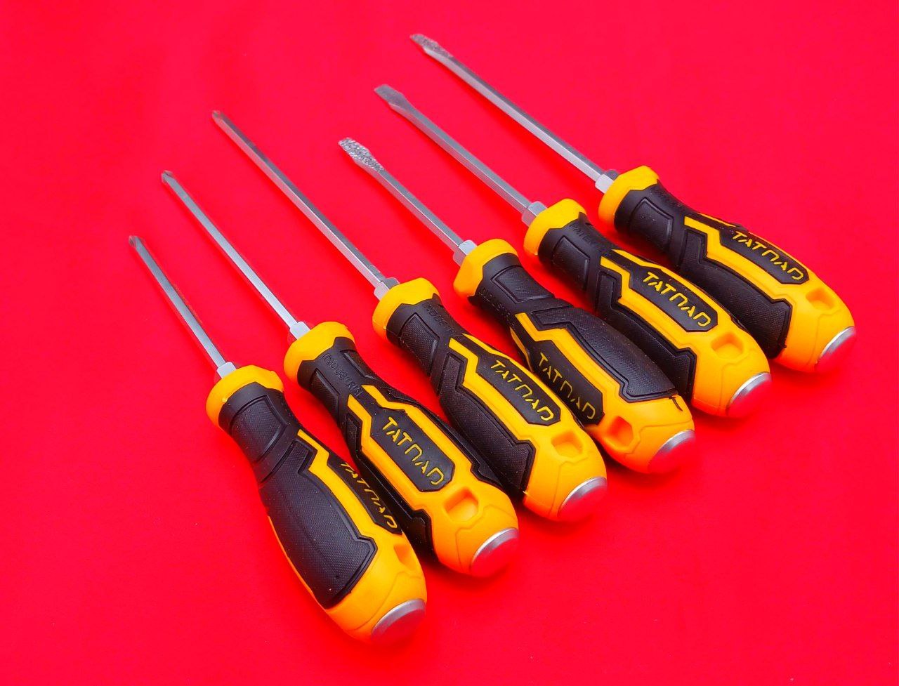 ⭕️پیچ گوشتی ضربه خور۶ عددی مارک تاتناد کیفی