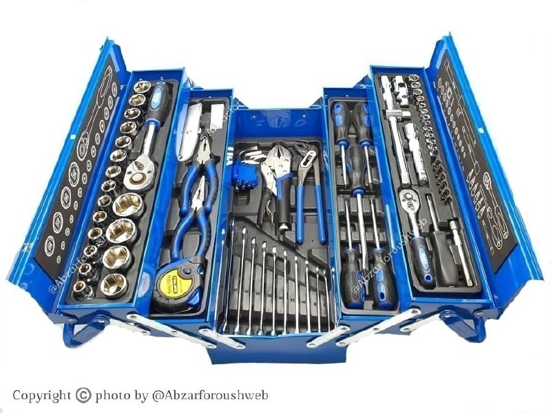 ⭐️ مجموعه جعبه بکس و ابزار ۸۵ عددی باس