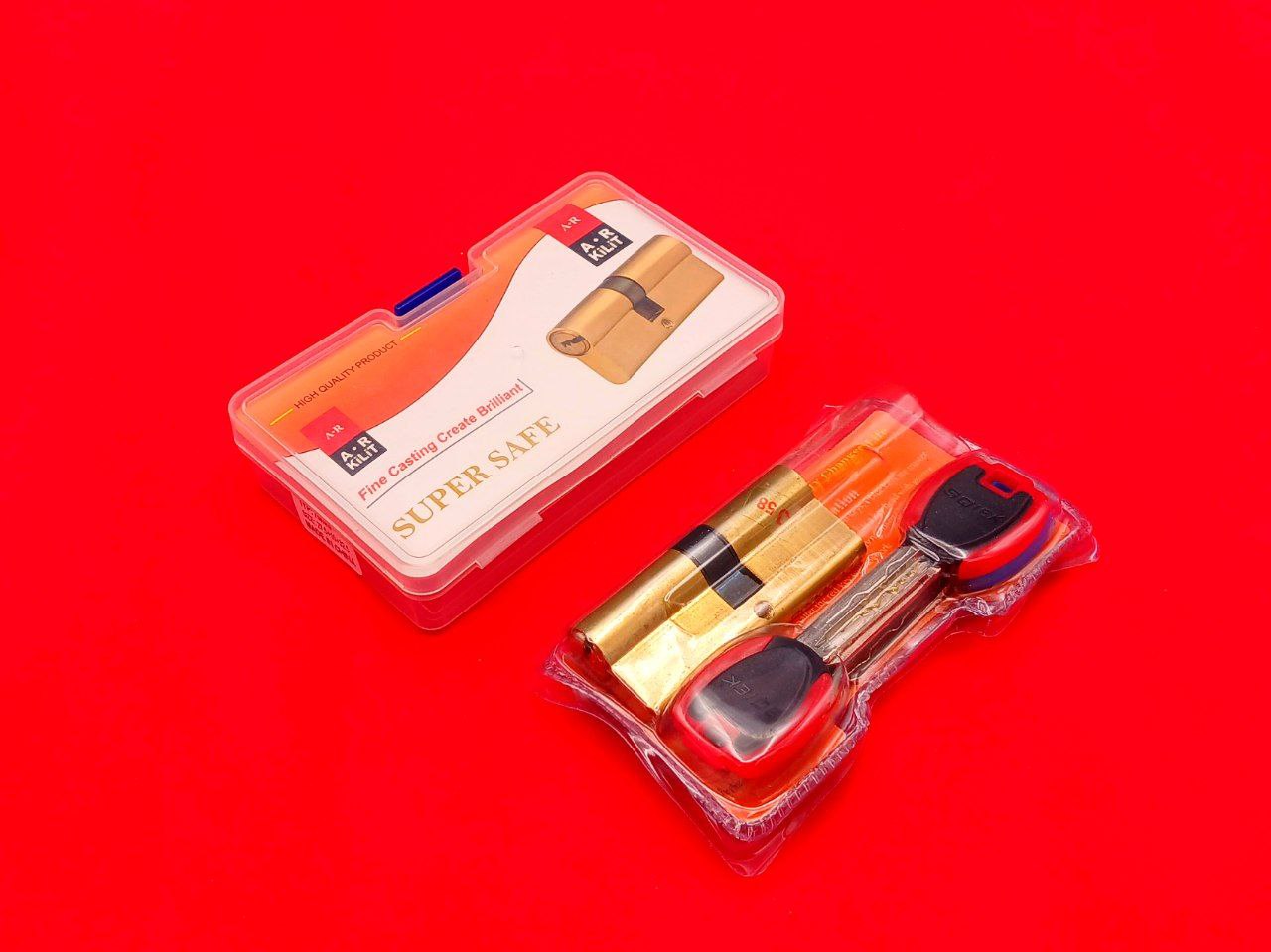 ⭕️سیلندر ۷سانت کلید کارگری تمام برنج