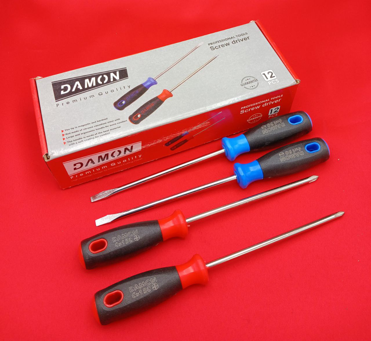 ⭕️پیچ گوشتی ۱۵۰×۶ مارک دامون با ضمانت 