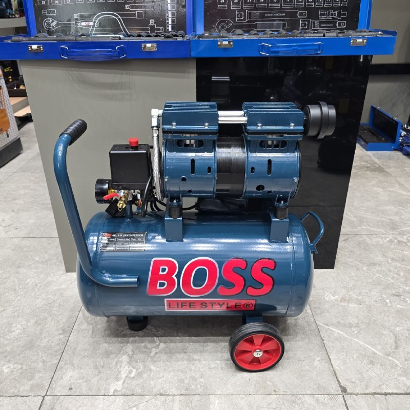 ⭐️ کمپرسور ۳۰ لیتر بی صدا(سایلنت) باس