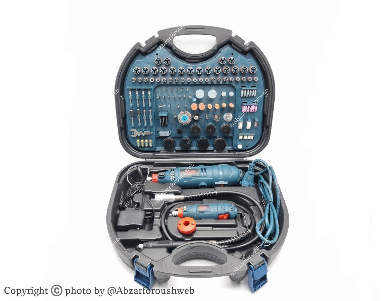 ⭐️ مجموعه فرز انگشتی دو موتوره (قلم حکاکی) باس